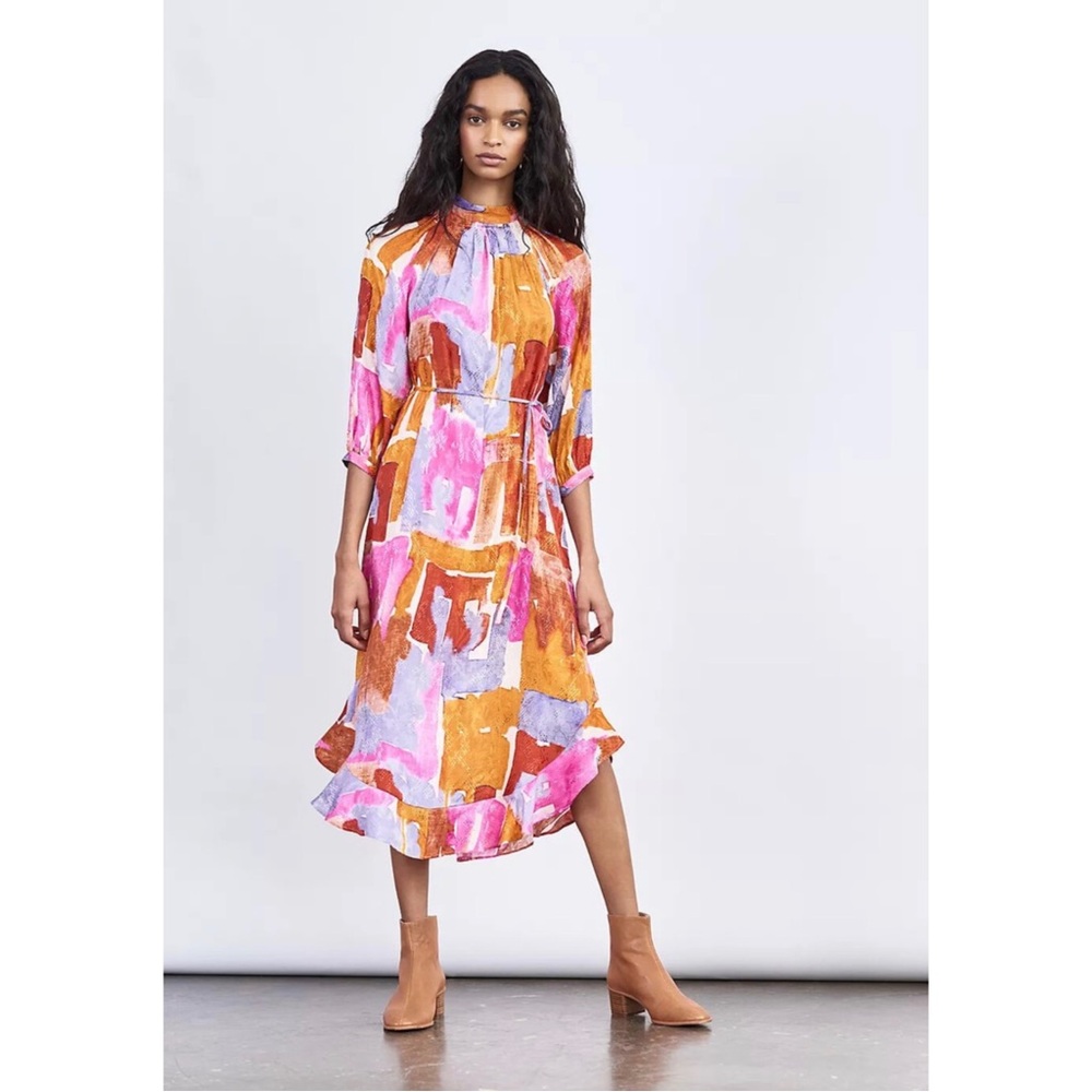 Anthropologie Maeve Jessamine Maxi dress XS - Picture 3 of 13